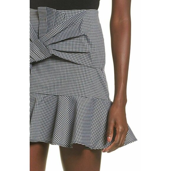 Wayf Women's Sanders Ruffle Miniskirt Size Medium - Picture 4 of 6